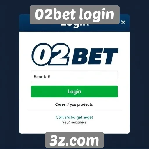 Dicas para efetuar login no site 02bet